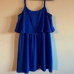 Rue21 medium spaghetti strap royal blue dress